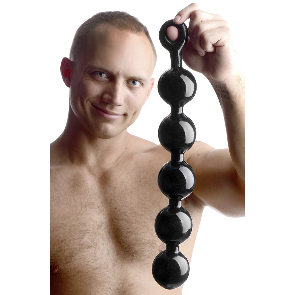 Black Baller Anal Beads *bulk*