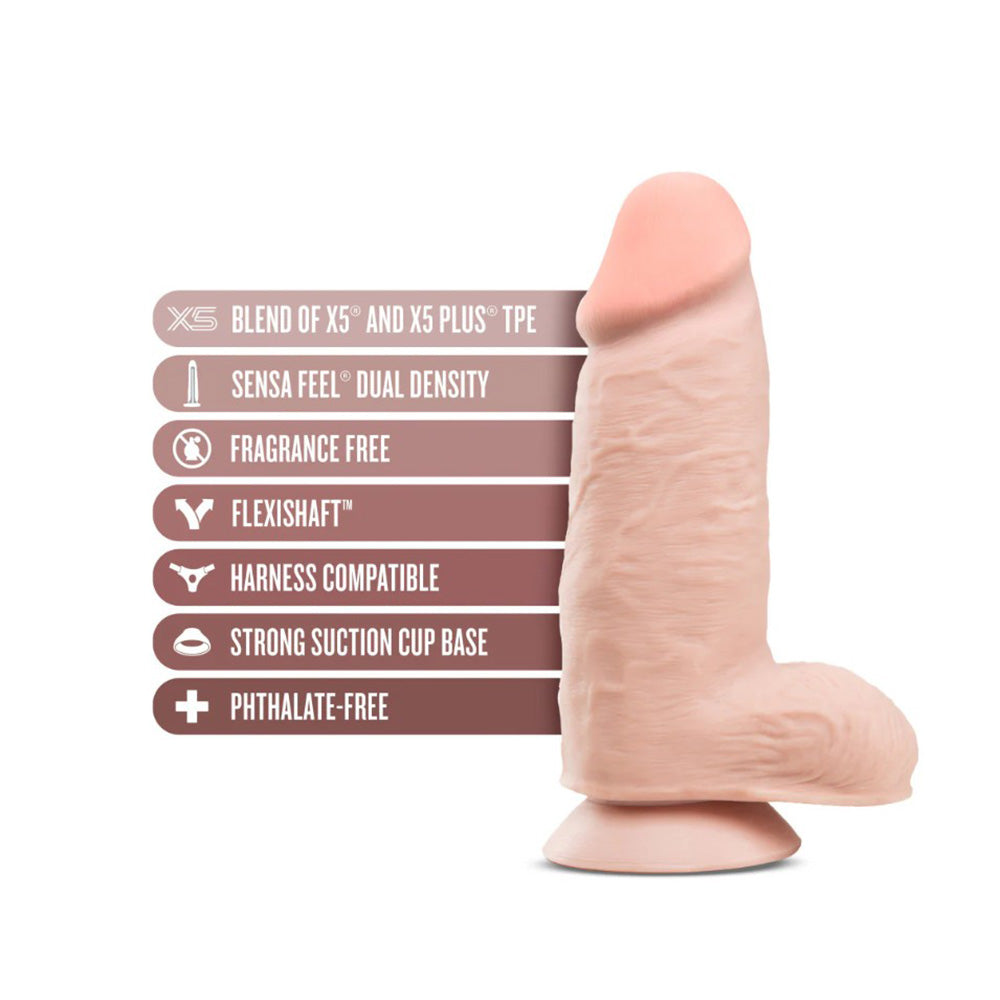 Au Naturel - Thick 2.75 Pounder 10" Dildo - Vanilla