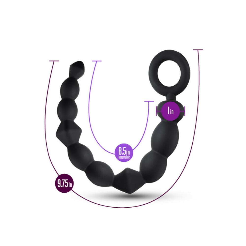 Anal Adventures -Silicone Beginner Beads