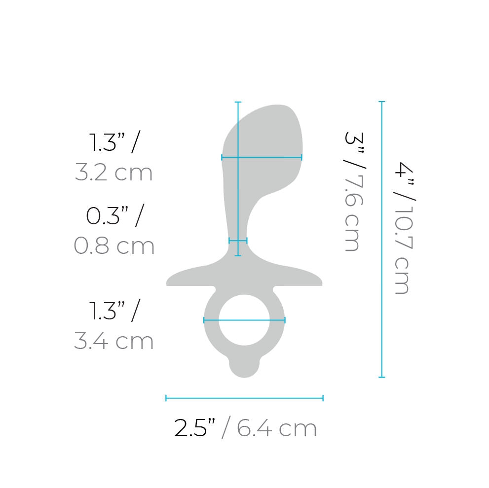 b-Vibe Bulb silicone prostate Plug