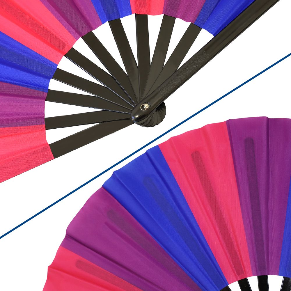 Bisexual Pride X-Large Hand Fan