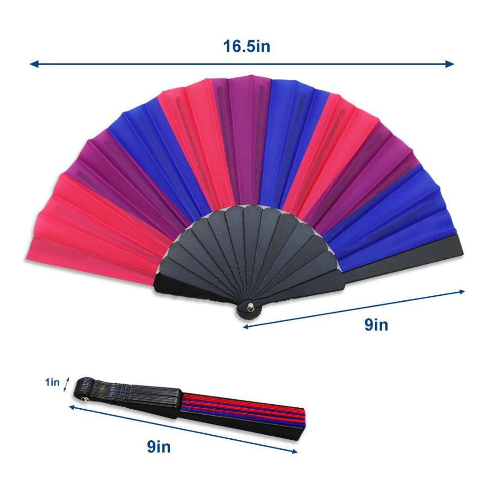 Bisexual Pride Hand Fan