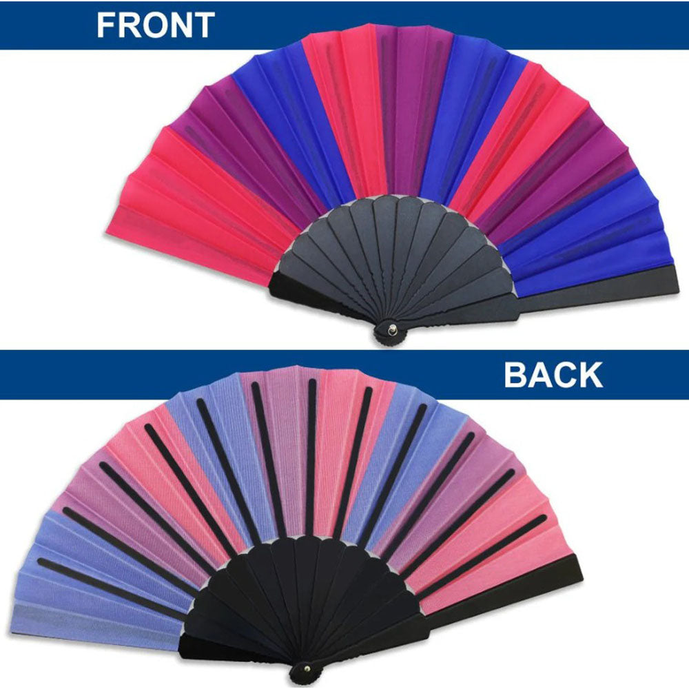 Bisexual Pride Hand Fan