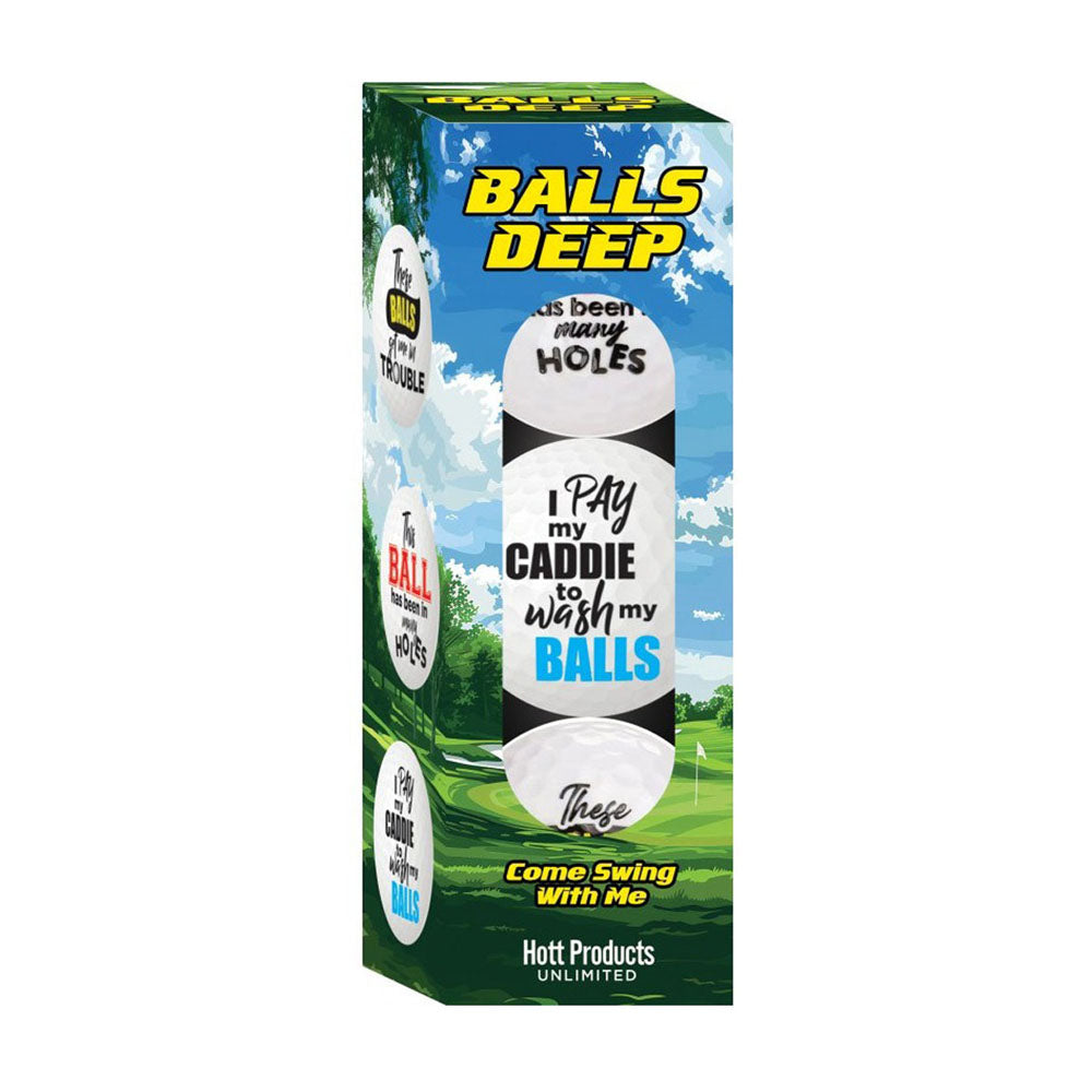 Balls Deep - Novelty Golf Balls