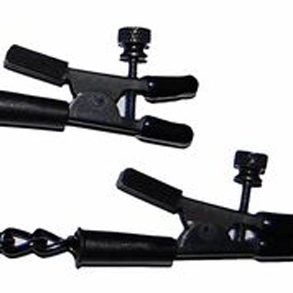 Alligator tip clamp - Black