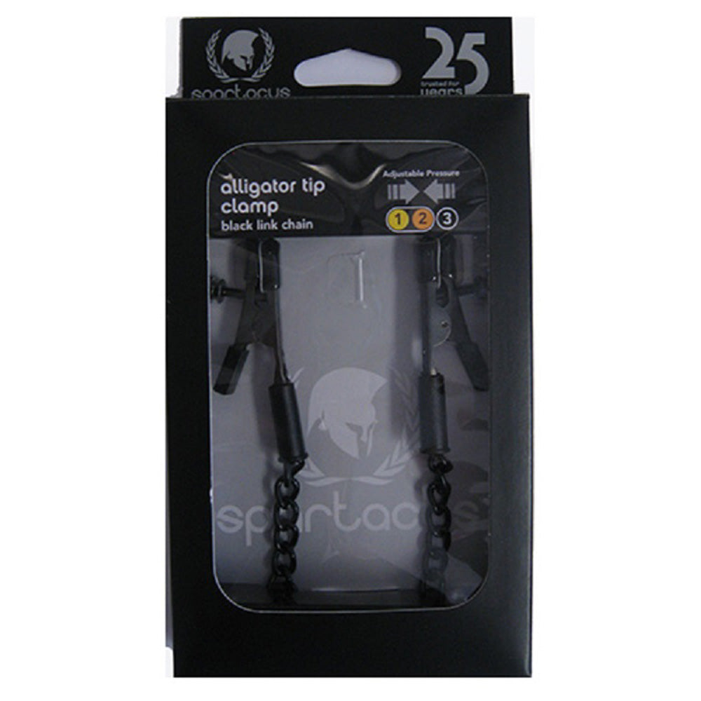 Alligator tip clamp - Black