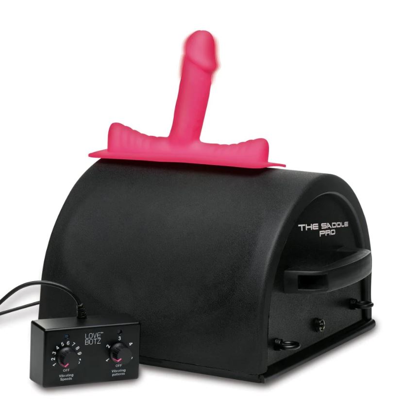 50X Saddle Pro Sex Machine w 4 Attachmnt