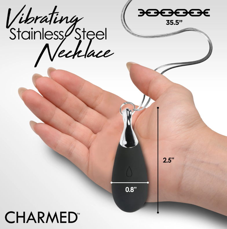 10X Vibrating Teardrop Necklace *