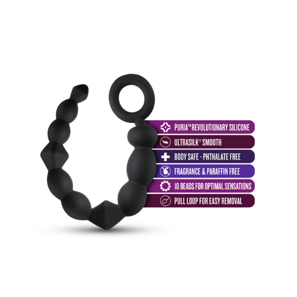 Anal Adventures -Silicone Beginner Beads