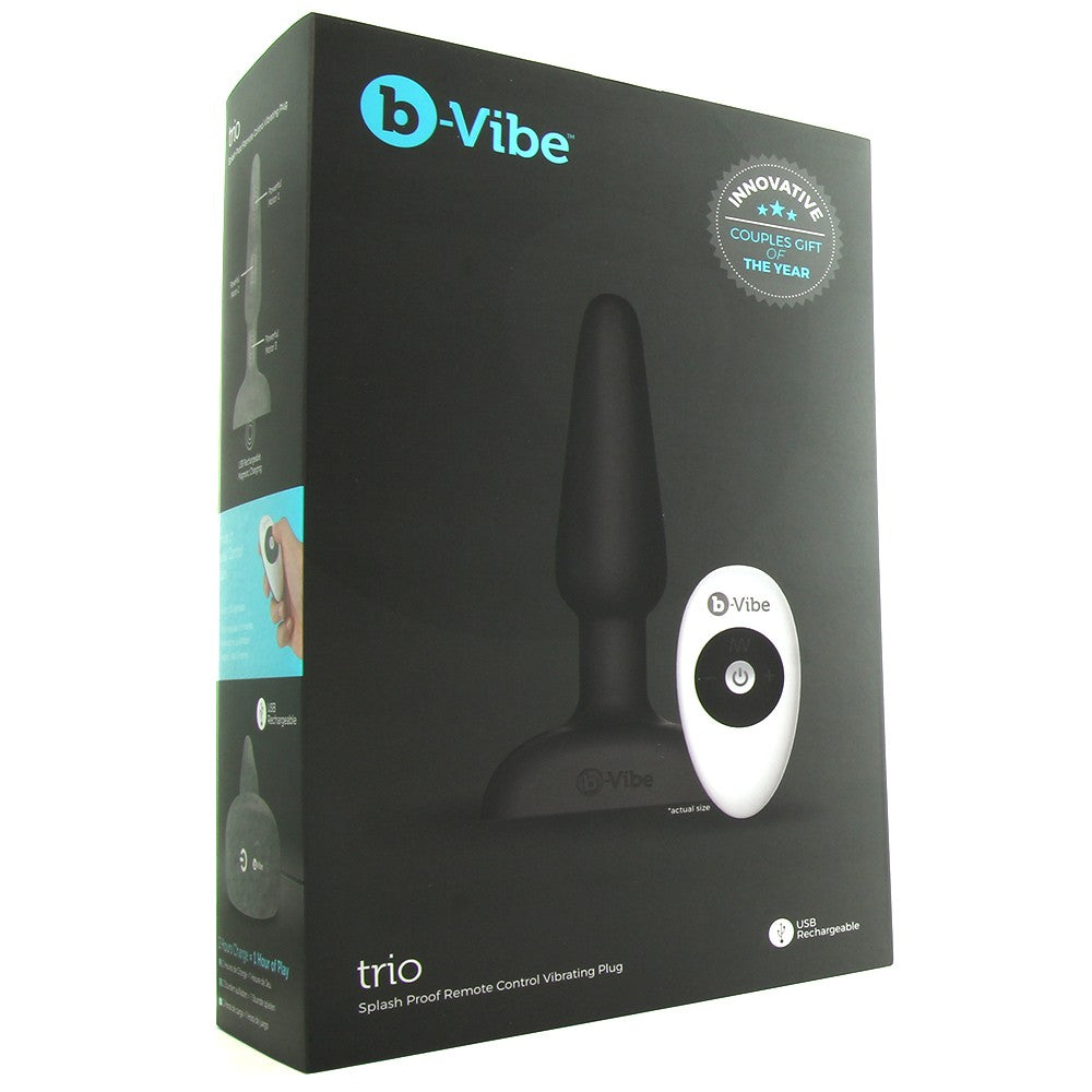 b-Vibe Trio Plug Black